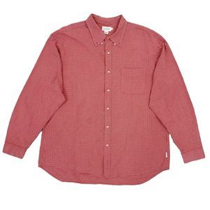 J.Crew Mens Longsleeve Button Down Shirt XL Plaid Red Green